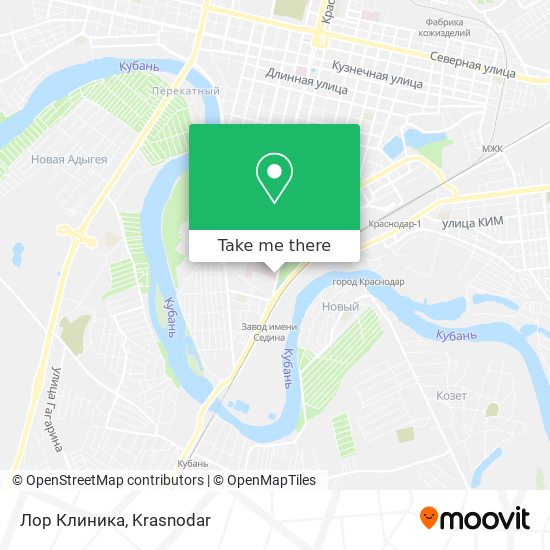 Лор Клиника map