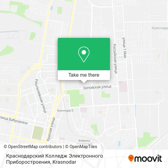 Краснодарский Колледж Электронного Приборостроения map