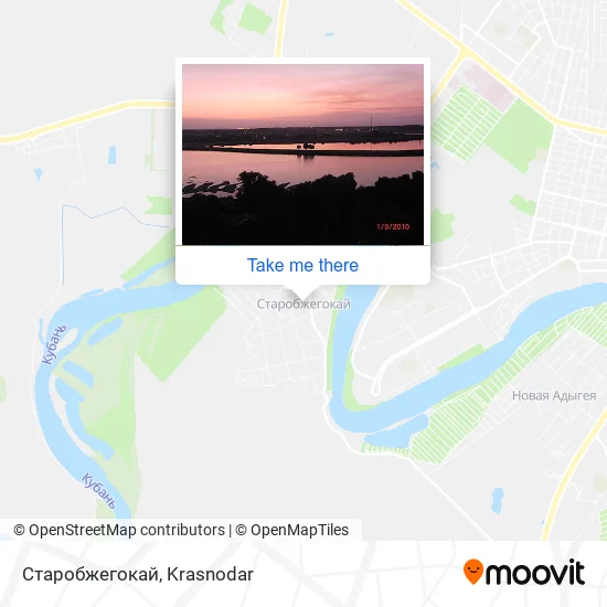 Старобжегокай map