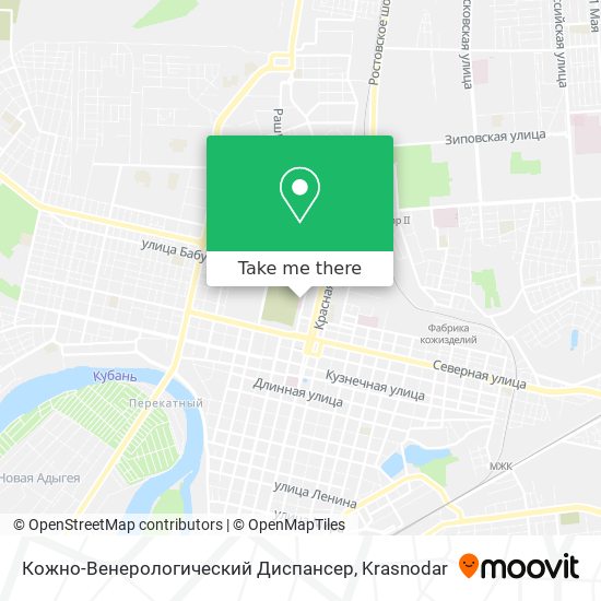 Кожно-Венерологический Диспансер map