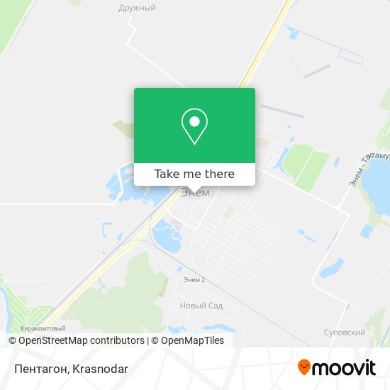 Пентагон map