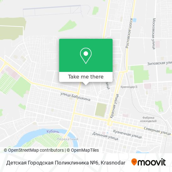 Детская Городская Поликлиника №6 map