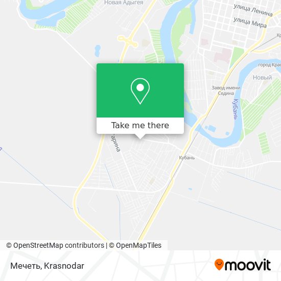 Мечеть map
