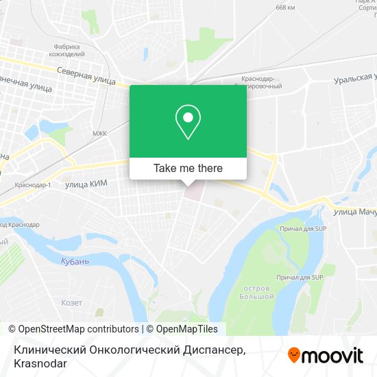 Клинический Онкологический Диспансер map