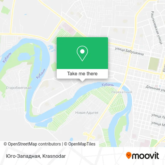 Юго-Западная map