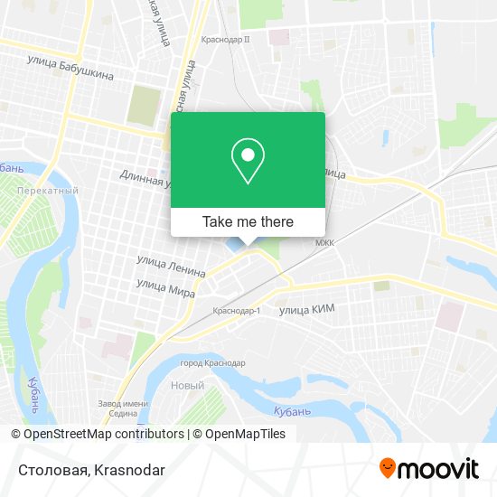 Столовая map