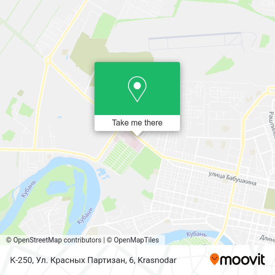 К-250, Ул. Красных Партизан, 6 map