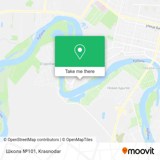 Школа №101 map