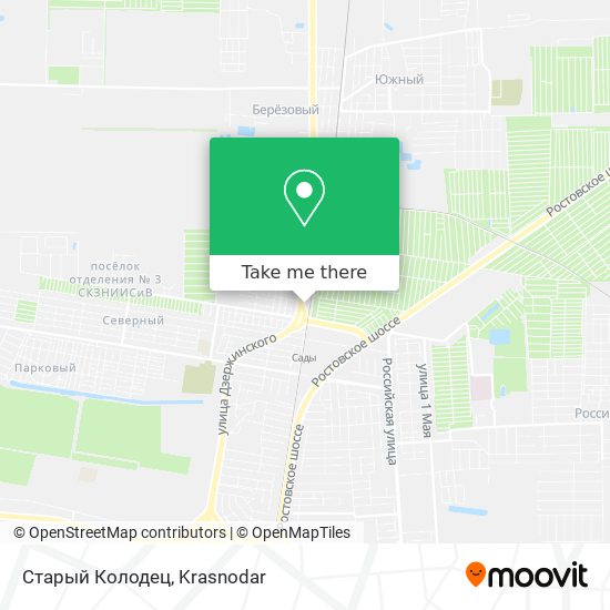 Старый Колодец map