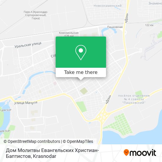 Дом Молитвы Евангельских Христиан-Баптистов map