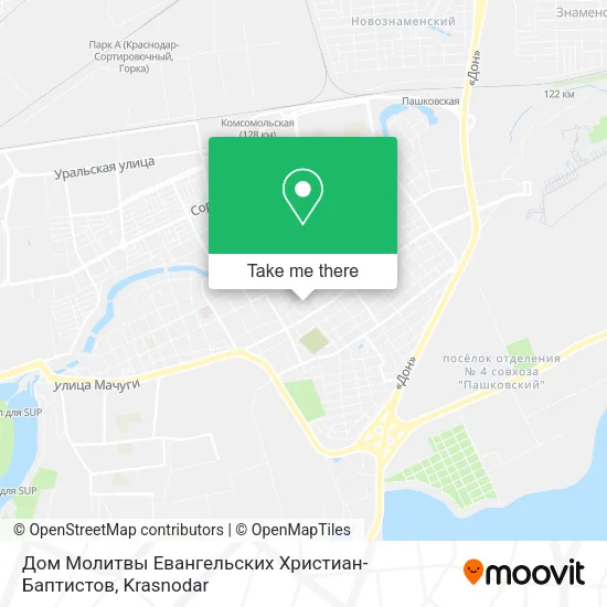 Дом Молитвы Евангельских Христиан-Баптистов map