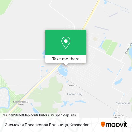 Энемская Поселковая Больница map