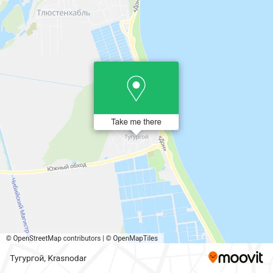 Тугургой map