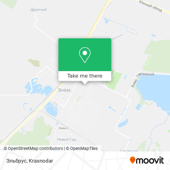 Эльбрус map
