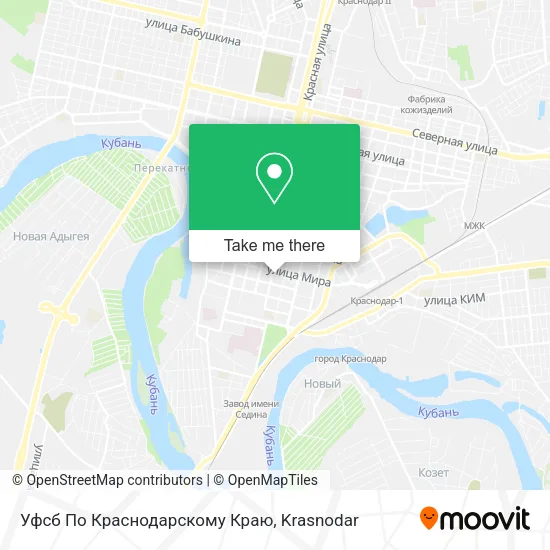 Уфсб По Краснодарскому Краю map
