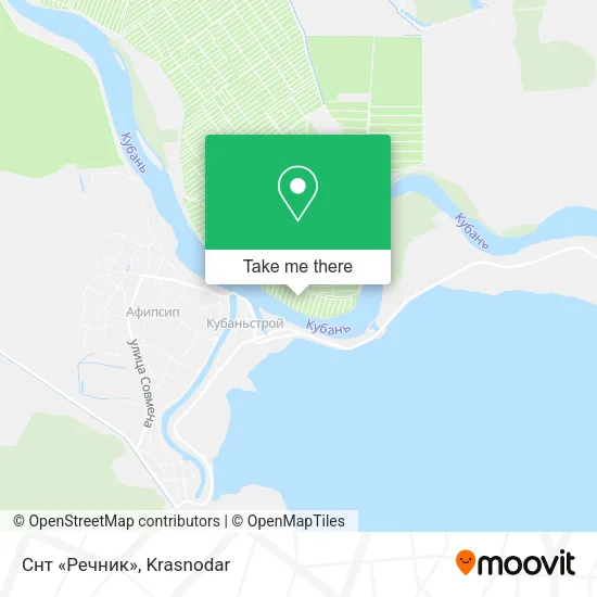 Снт «Речник» map