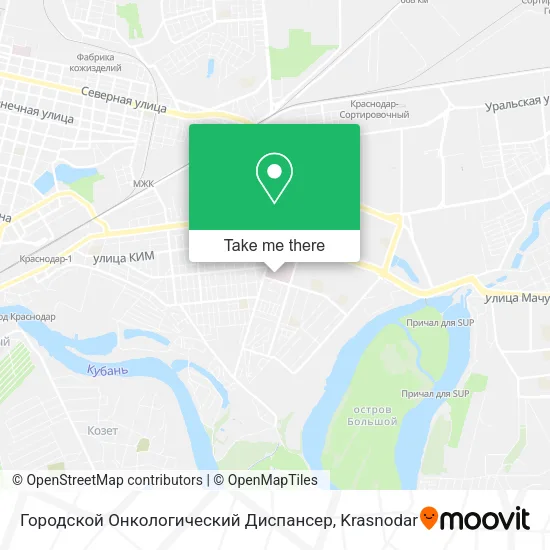 Городской Онкологический Диспансер map