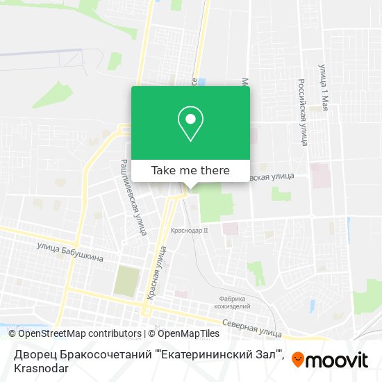 Дворец Бракосочетаний ""Екатерининский Зал"" map