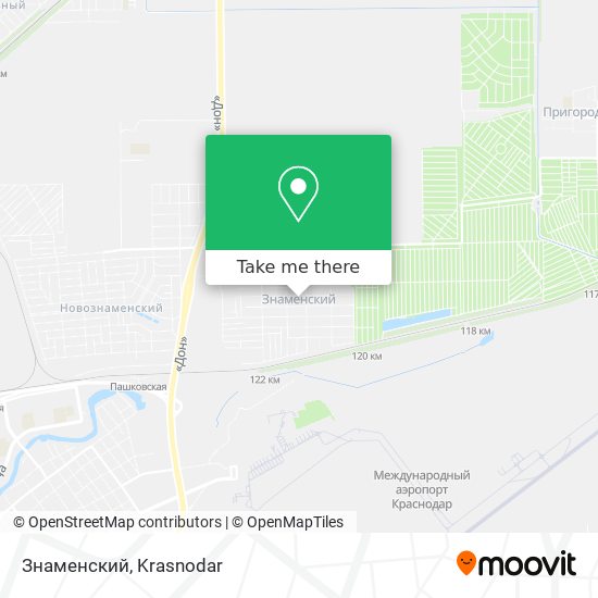 Знаменский map