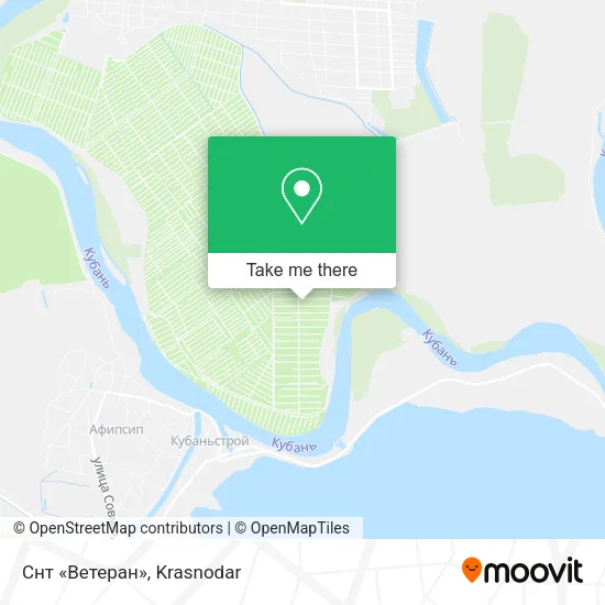 Снт «Ветеран» map