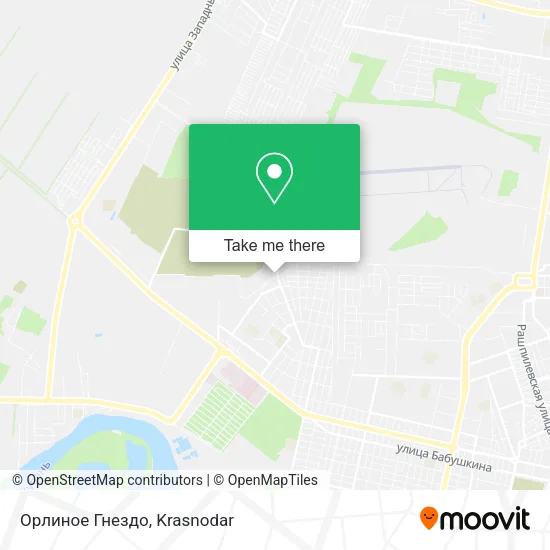 Орлиное Гнездо map