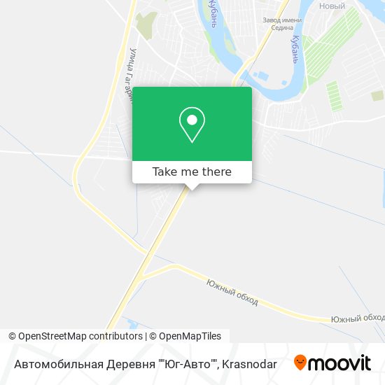 Автомобильная Деревня ""Юг-Авто"" map