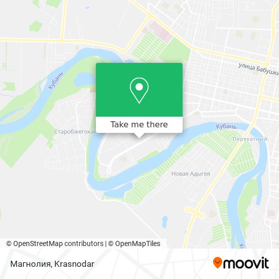 Магнолия map