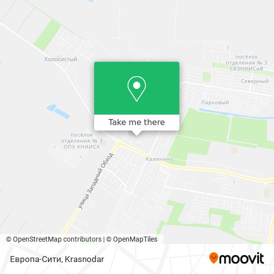 Европа-Сити map