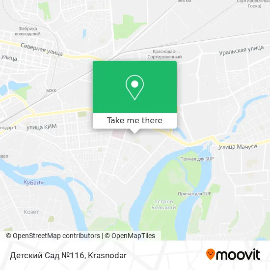 Детский Сад №116 map