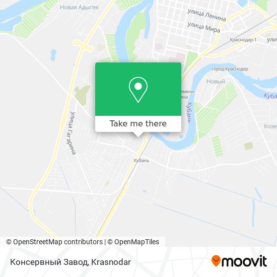 Консервный Завод map