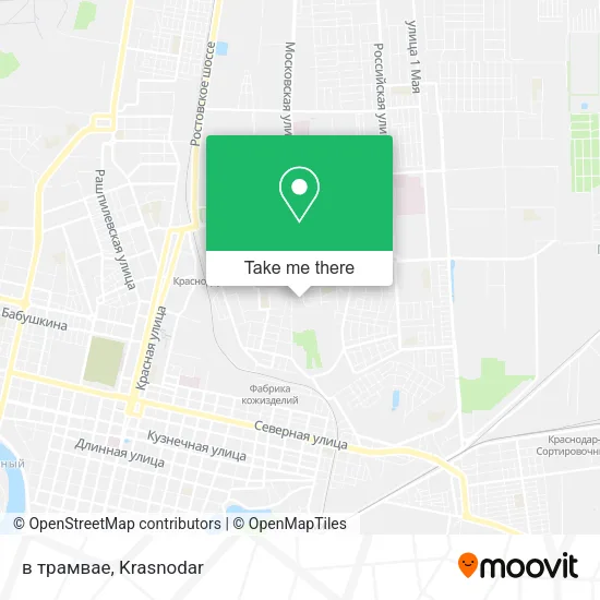 в трамвае map