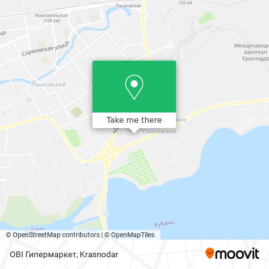 OBI Гипермаркет map