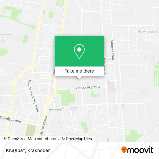 Квадрат map