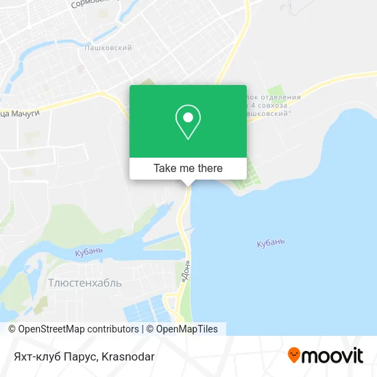 Яхт-клуб Парус map