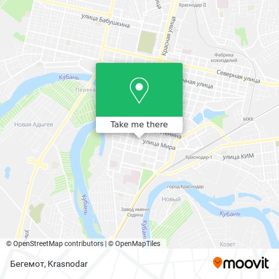 Бегемот map