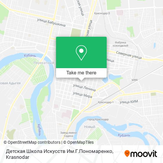 Детская Школа Искусств Им.Г.Пономаренко map