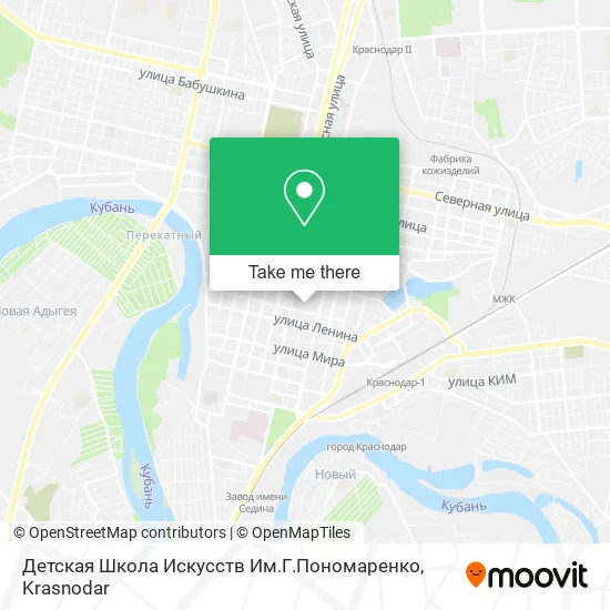 Детская Школа Искусств Им.Г.Пономаренко map