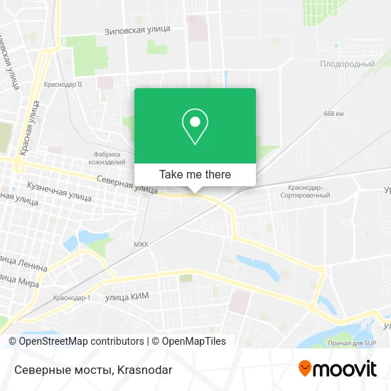 Северные мосты map