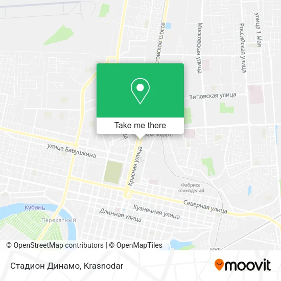 Стадион Динамо map
