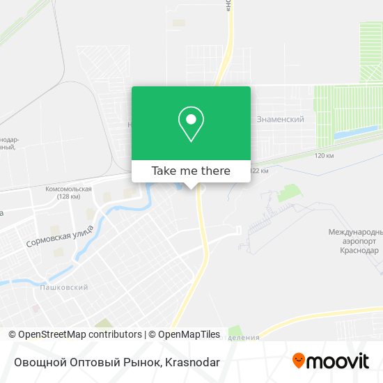 Овощной Оптовый Рынок map