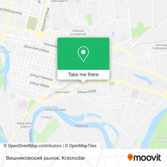 Вишняковский рынок map