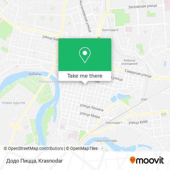 Додо Пицца map