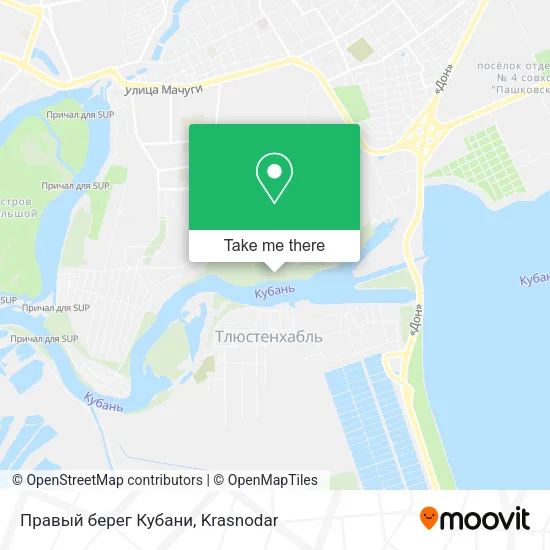 Правый берег Кубани map