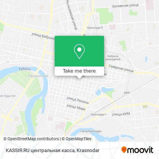 KASSIR.RU центральная касса map