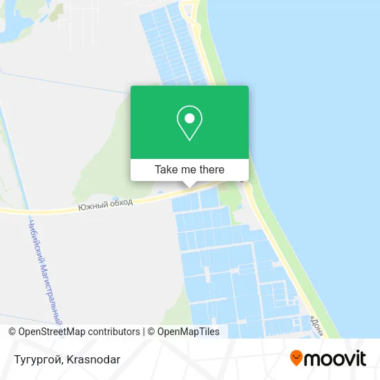 Тугургой map