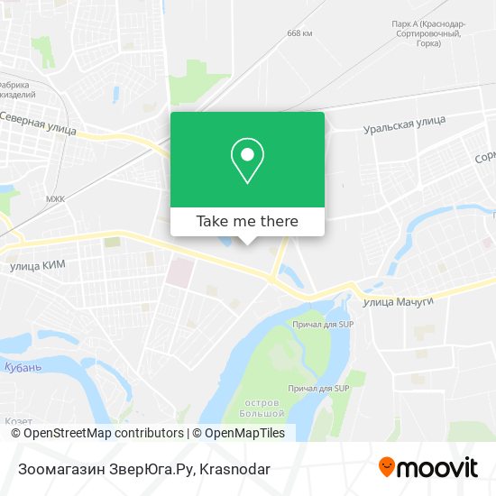 Зоомагазин ЗверЮга.Ру map