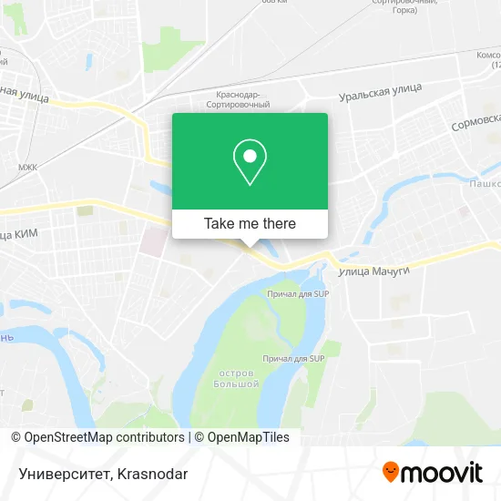 Университет map