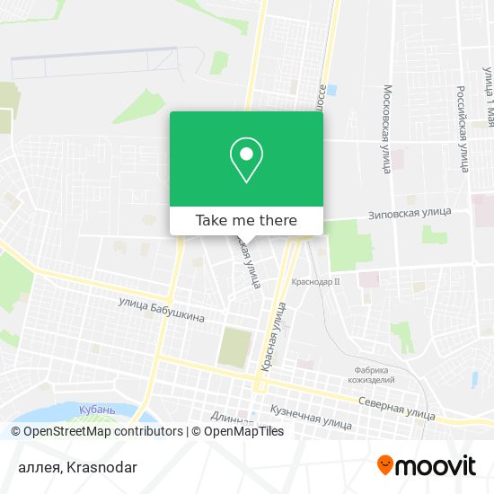 аллея map