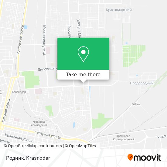 Родник map