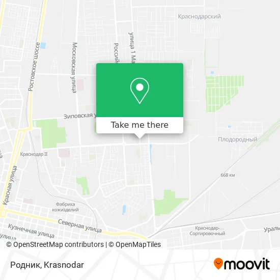 Родник map